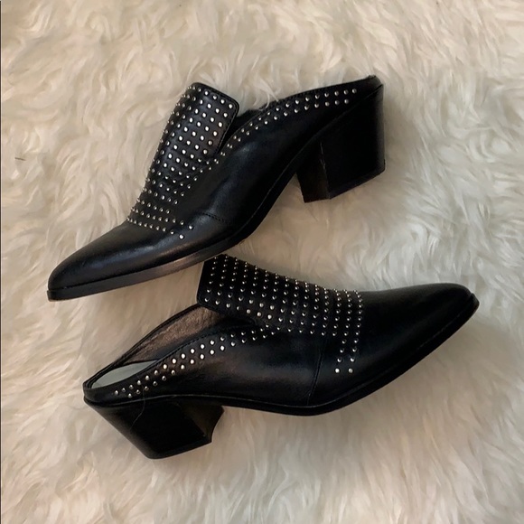 1. State Shoes - 1. State Black Mules